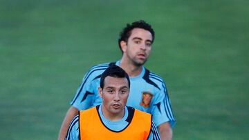 Las Rozas (Madrid) 05/09/12 foto.ALEJANDRO RUESGA, Cazorla en la ciudad del futbol.