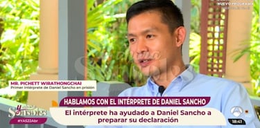 El intrprete tailands de Daniel Sancho rompe su silencio: Me qued impresionado