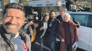 “Soy profesor, este es mi primer trabajo de actor en Australia... La U es uno de los principales lazos que tengo con Chile”