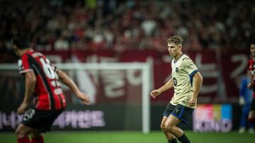 Fermín en el partido ante el FC Seúl