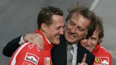 Schumacher y Montezemolo.