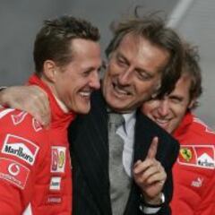 Montezemolo: "No tengo buenas noticias sobre Schumacher"