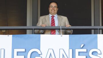 El alcalde de Leganes Santiago Llorente.