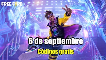 Códigos Free Fire de hoy 6 de septiembre de 2021; todas las recompensas gratis