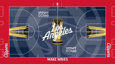 La NBA ‘modifica’ sus canchas para la Copa: así son las 30 pistas de la NBA Cup