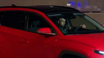 La insólita llegada del Atleti al Metropolitano por los dos casos de Covid-19 en día de partido