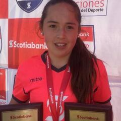 Antonia Martínez es la goleadora del campeonato en Antofagasta