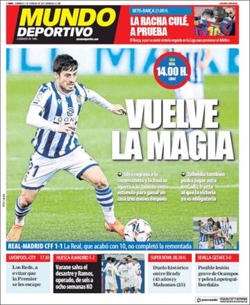 "Varane vale por dos"... las portadas deportivas de hoy