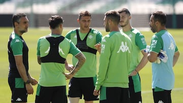 Joaqu&iacute;n, en un entrenamiento. 