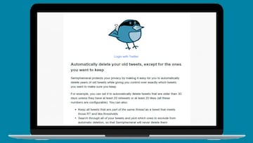 Con esta herramienta podrás borrar esos tweets de los que te arrepentirás