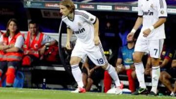 Modric debuta en el Bernabéu.