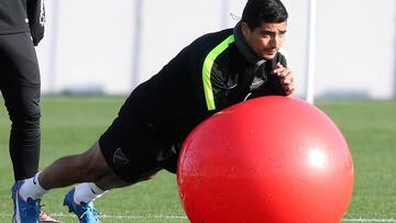 Chory Castro entró ayer en la lista de lesionados.