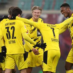 Haaland evita que el Leipzig se ponga líder