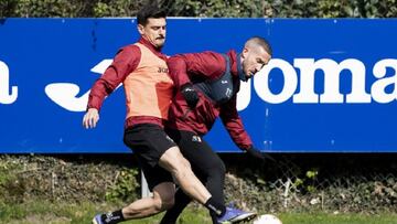 Entrenamiento del Eibar.