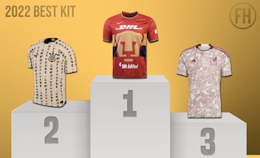 Las 10 playeras más bonitas de 2022, según Footy Headlines, Pumas y México en el top 3