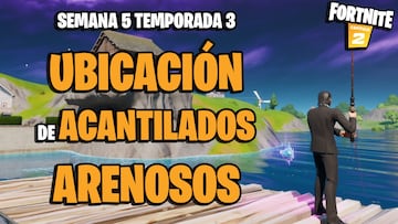 Desaf&iacute;o de Fortnite: &iquest;d&oacute;nde est&aacute; Acantilados Arenosos?