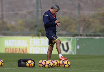 Actualmente entrena a Las Palmas.