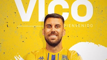 Fede Vico refuerza el ataque de la AD Alcorcón