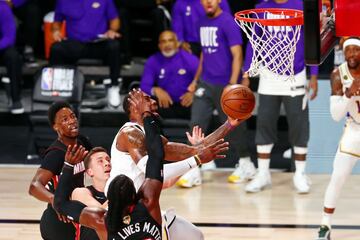 Las mejores imágenes de la victoria de los Lakers