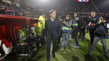 Eduardo Berizzo, en el S&aacute;nchez Pizju&aacute;n. 
 
 
 
 
 
 
 