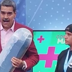 Maduro al ver a una skater: “Hay que organizar un festival con los mejores patineteros”