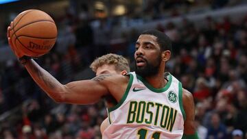 Irving, durante el partido ante Chicago