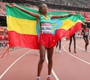 Oro en maratón femenino para la atleta etíope Mare Dibaba