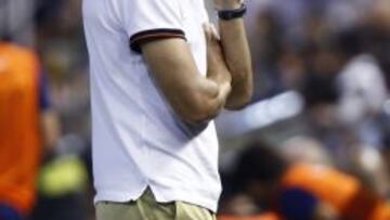 Djukic, durante el partido.