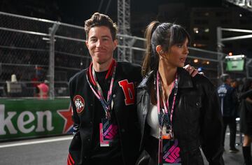 La pareja formada entre el snowboarder estadounidense, Shaun White, y la actriz canadiense Nina Dobrev.