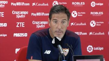 Berizzo: "La forma de la salida de Vitolo no fue la adecuada"