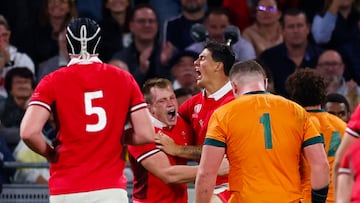 Resumen y resultado del Gales - Australia: desastre australiano