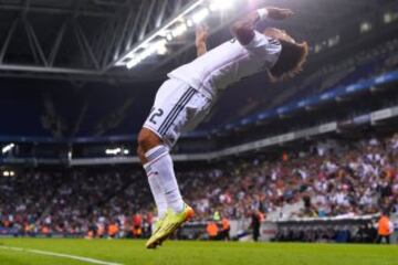 Marcelo celebra el 1-4.