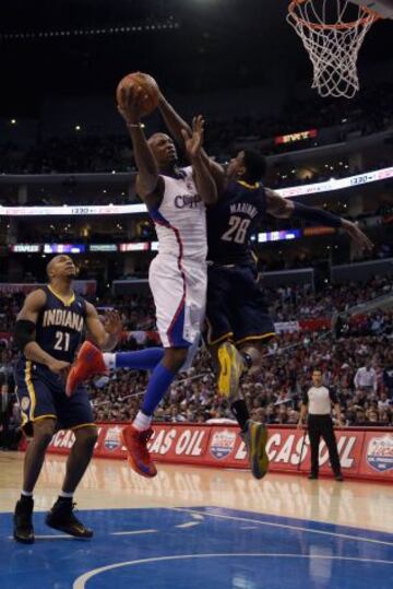 Lamar Odom durante su etapa con Los Angeles Clippers.