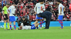 The Barcelona midfield duo both suffered injuries in the first half of Sunday’s draw at Athletic Club with the crucial UCL clash around the corner.