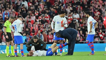 03/03/24 PARTIDO PRIMERA DIVISION
ATHLETIC BILBAO - BARCELONA
LESION FRENKIE DE JONG