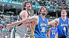 Los Gasol se enfrentaron antes de jugar el All Star