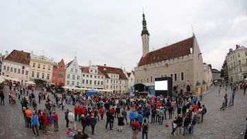 Tallín acoge la Supercopa de Europa entre Real Madrid y Atlético.