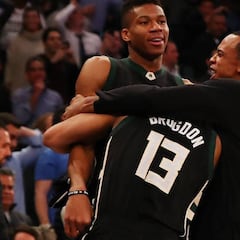 'Antetokounmpo manía': canastón decisivo en el Madison de NY