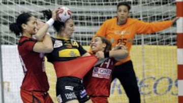 Eli Chávez, en un partido internacional