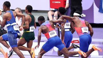 El Team USA suma 24 años sin oro olímpico en el 4x100 masculino