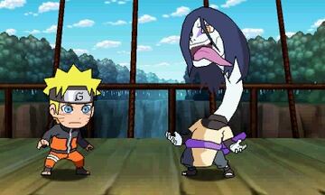 Captura de pantalla - Naruto: Powerful Shippuden (3DS)