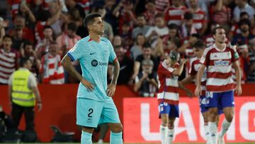 FC Barcelona volvió a dejar unidades importantes en la primera división de España y son terceros de la tabla general; empataron ante Granada.