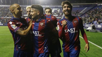 El Levante gana y es más líder y el Rayo sigue sin despegar