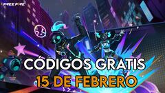 Free Fire | Códigos de hoy jueves 15 de febrero de 2024: recompensas gratis