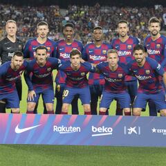 Barcelona-Villarreal en imágenes