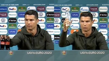 El gesto de Cristiano que provoca pérdidas millonarias a Coca-Cola