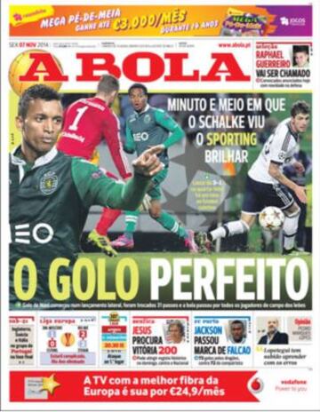 Portadas de la prensa deportiva