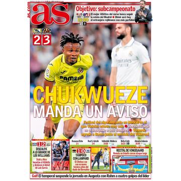 Las portadas de AS de abril