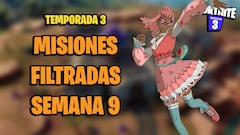 Fortnite Temporada 3: Misiones filtradas de la Semana 9
