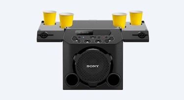 Sony presenta su nuevo altavoz con posavasos para llevar la fiesta a cualquier sitio